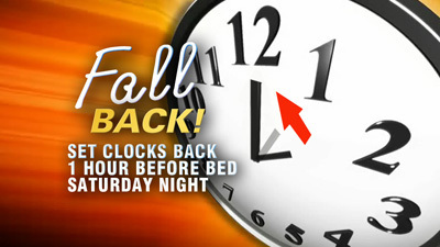 Change your clocks!